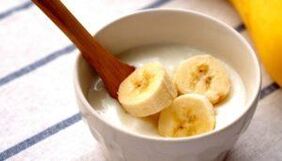 Banaanimask sära ja kortsudeta nahale